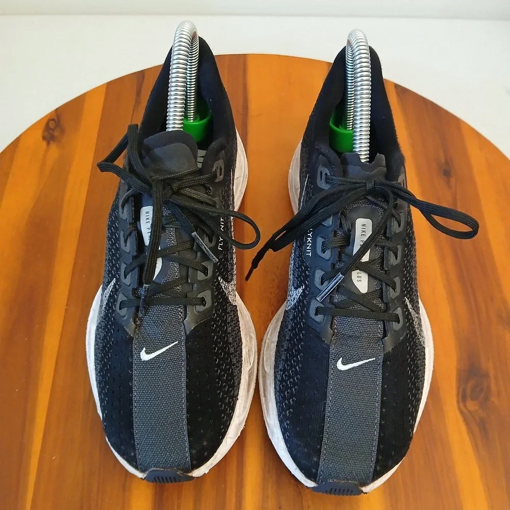 Nike Pegasus Plus Women 6.5 Black Flyknit ZoomX Running Shoes FQ7261-002